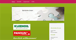 Desktop Screenshot of berndorfer-gmbh.com
